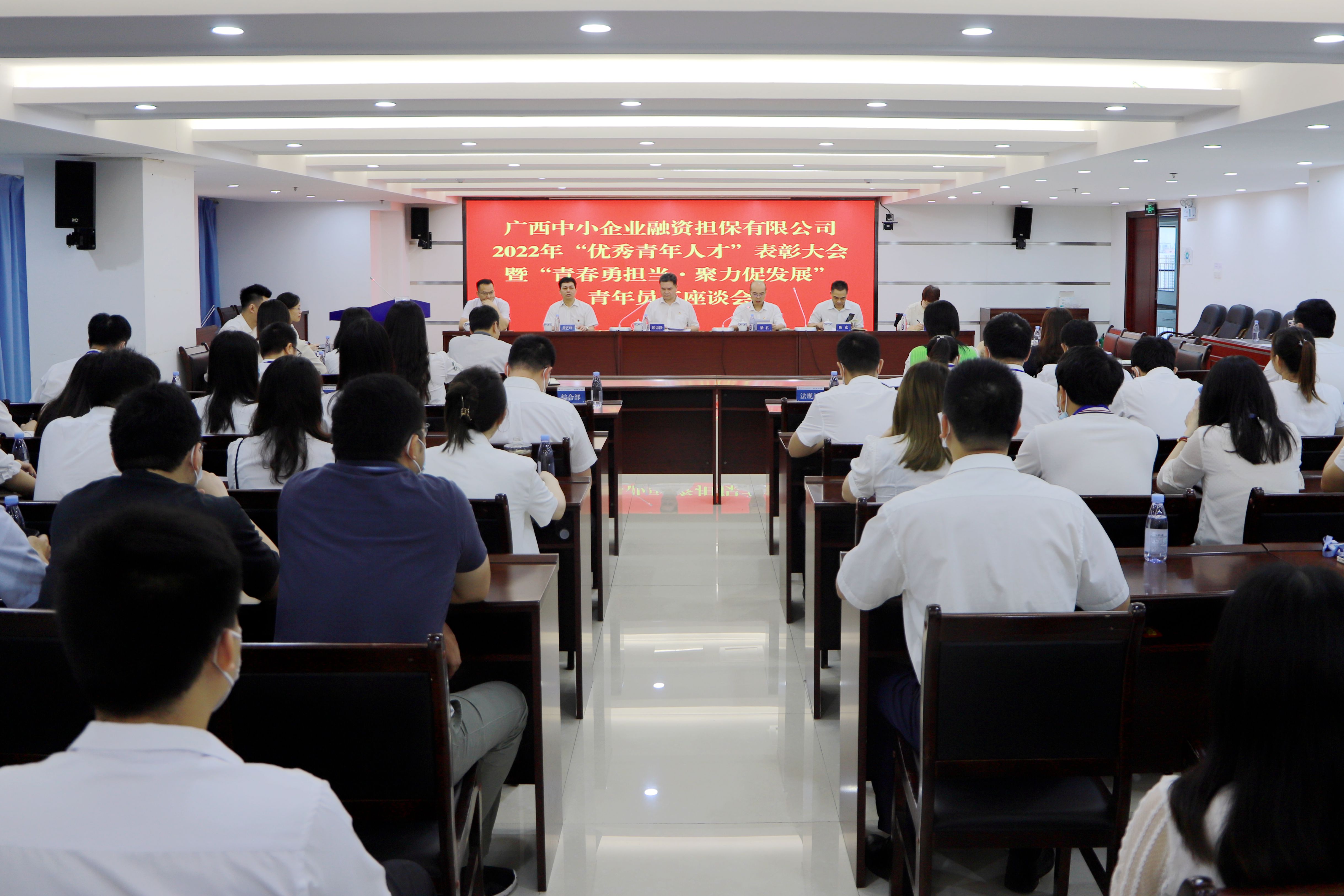黨委書記講專題黨課，熱議建團百年有我！中小擔(dān)保召開“優(yōu)秀青年人才”表彰大會暨“青春勇?lián)?dāng) 聚力促發(fā)展”青年員工座談會