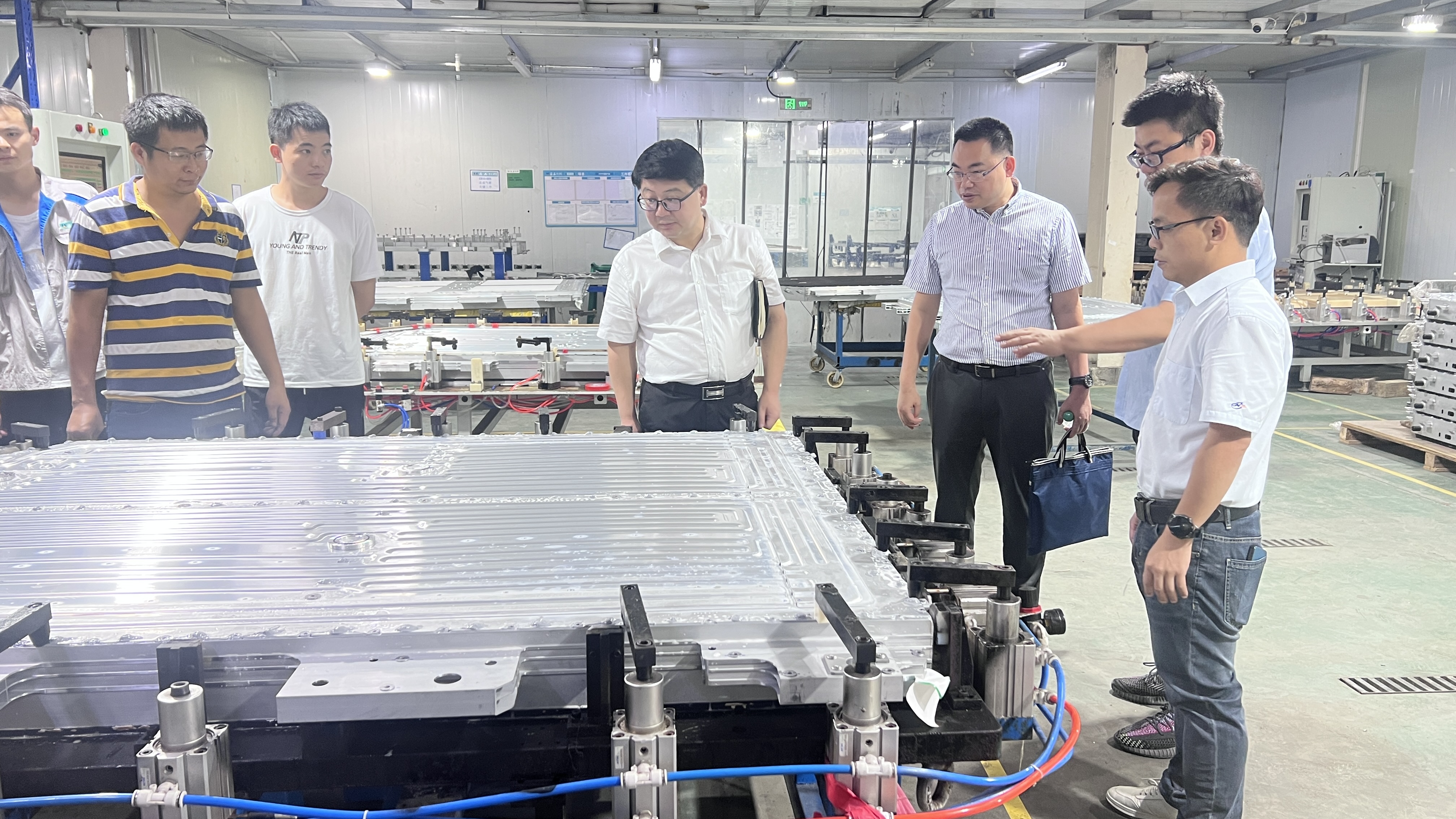 董海波到巨石能源實地調研